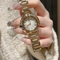 Montre à quartz pour femme For Brand Blue Needle Confession Balloon, bracelet en acier, très vendue sur Douyin et Kuaishou, écologique, 30M