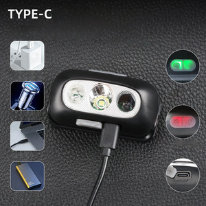 Lampada Frontale LED Ricaricabile Super Luminosa 10000 Lumen con Sensore di Movimento, Impermeabile per Pesca Notturna e Campeggio - Product Image 6