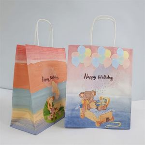 Bolsa de Regalo de Papel Blanco de Fabricación China a Bajo Precio, Premium con Asas, 16*8*22cm - Product Image 6