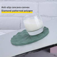Alfombrilla de Silicona de Grado Alimenticio al por Mayor, Diseño de Diamante Antideslizante Resistente al Calor para Uso en la Cocina, Diseño Personalizado