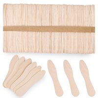 Mini cuillères à crème glacée en bois jetables biodégradables petit échantillon de dégustation de dessert vaisselle pour hôtels et artisanat