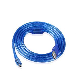 <b>USB</b> Data <b>Cable</b> 1.5m Blue Braided Shielded Copper Wire For Mobile Phone Tablet - Product Image 3