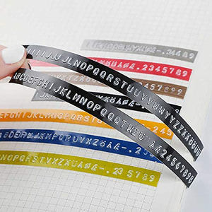 Étiquette de gaufrage en plastique 3D de <span class=keywords><strong>prix</strong></span> usine compatible avec le ruban <span class=keywords><strong>d</strong></span>'étiquette <span class=keywords><strong>d</strong></span>'emballage <span class=keywords><strong>Dymo</strong></span> 1610 1540 - Product Image 4