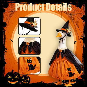 Déguisement pour oie de porche, motif à pois, en tissu, pour extérieur, vente en gros, nouvelle arrivée pour la Saint-<span class=keywords><strong>Valentin</strong></span>, Pâques, 4 juillet, Halloween, pour animaux de compagnie - Product Image 3