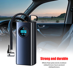 Inflador de Neumáticos Portátil Inalámbrico y con Cable, Nuevo Inflador de Llantas Eléctrico Universal de Mano con Batería - Product Image 2