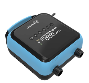 Bomba Eléctrica para Tabla de Paddle Surf con Apagado Automático, Inflado/Desinflado, Conector de Coche 12V DC, Portátil para Tablas de SUP, Kayaks y Tiendas de Campaña Inflables - Product Image 1