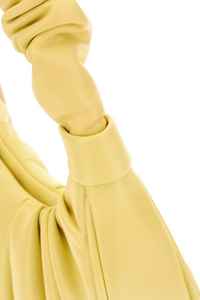 El bolso de diseñador más vendido JW Pei Yellow Gabbi Bolso bordado con logotipo contrastante en la parte delantera - Product Image 4