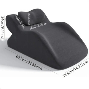 Ergonomic Prone Sleeping Pillow Memory Foam 60.7cm X 36.5cm For Stomach Sleepers Reading Support - Product Image 1