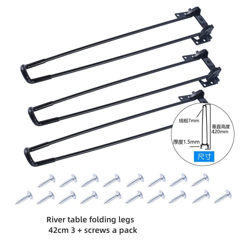 โต๊ะแม่น้ำพับขา42ซม