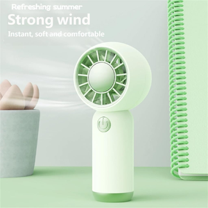 Ventilateur portable sans balais, mini ventilateur USB rechargeable pour les voyages en extérieur et le bureau - Product Image 5
