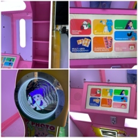 Jeu de photomaton d'arcade de haute qualité à pièces Photos joyeuses Machine de jeu basée sur les compétences du centre commercial pour les 6 ans et plus