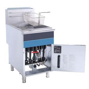 เครื่องทอดแก๊สสแตนเลส 5 หลอด ขนาด 30 ลิตร สำหรับอุตสาหกรรมทอดมันฝรั่ง - Product Image 4