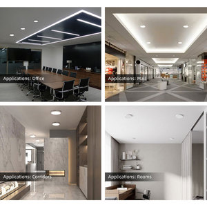 Tùy chỉnh cao lumen <span class=keywords><strong>LED</strong></span> potlight mỏng bề mặt lõm trần 5W 7W 12W 16W 22W 36W CCT ABS Bảng điều chỉnh ánh sáng - Product Image 6