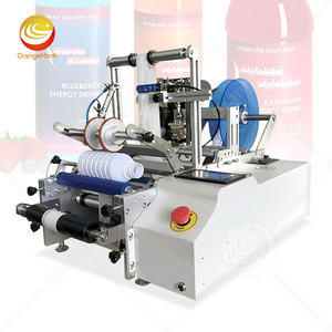 Máquina Etiquetadora Manual Pequeña ORME, Fácil Aplicación, Neumática, para Etiquetas Adhesivas Redondas para Botellas de Vino y Mascotas - Product Image 1