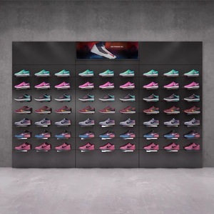 Kệ Trưng Bày Giày Treo Tường Hiện Đại Thương Hiệu Giày Thể Thao Giá Cửa Hàng - Product Image 4