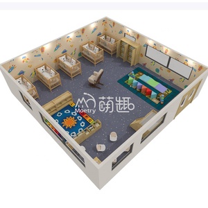 Lit bébé <span class=keywords><strong>en</strong></span> bois massif Moetry 35 m² pour chambre de bébé, garderie, école maternelle, lit de sommeil pour enfants - Product Image 5