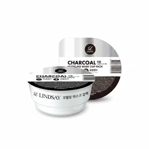 LINDSAY High Quality 28g Cup Pack Charcoal Modeling Facial Masks - Product Image 2