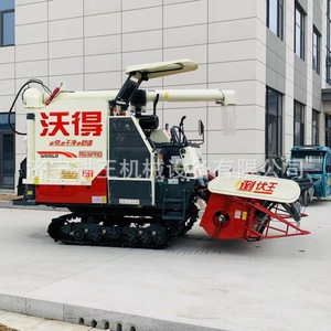 Moissonneuse-batteuse sur chenilles Wode 125Hp pour la récolte du blé et du riz, haute productivité - Product Image 4