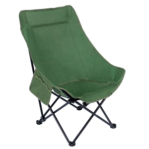 Chaise de camping pliante portable à dossier haut pour l'extérieur, idéale pour la pêche et le camping – Prix abordable - Product Image 3