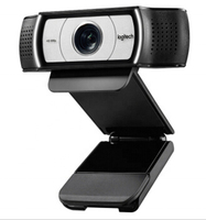 Logitech C930c 1080p Webcam Sudut Lebar 90 Derajat 4X Zoom RightLight Mikrofon Ganda untuk Panggilan Konferensi Kantor Jarak Jauh