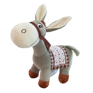 Piccolo <span class=keywords><strong>asino</strong></span> creativo peluche bambola simpatica animale ragazza pigro cuscino regalo PP cotone riempito per la fornitura diretta di compleanno della fabbrica - Product Image 1