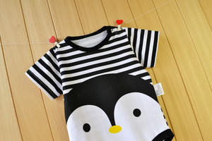 Ropa al por Mayor a 1 Dólar, Body de Verano de Manga Corta a Rayas para Bebé Niña - Product Image 3