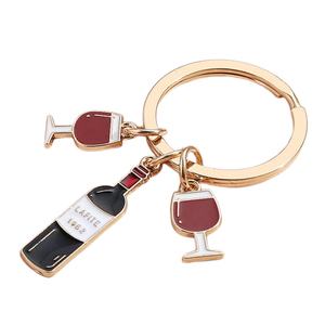 Porte-clés en alliage de zinc de luxe personnalisés - Impression par transfert thermique, léger, résistant à l'usure, forme personnalisée pour souvenir/mariage - Product Image 1