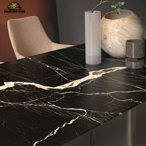 Encimera de Piedra Sinterizada de Cuerpo Completo Chameleon ARARAT LIGHTNING BLACK de 12 mm, Garantía de 5 Años, Diseño Moderno y Lujoso, Resistente a la Abrasión - Product Image 3
