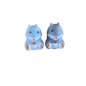 Figurine d'animal réaliste en vinyle, jouet sonore à presser, chien, loup, Shar Pei, anti-stress - Product Image 4
