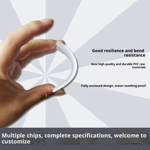 Carte PVC RFID personnalisable avec logo imprimable, blanche, pour contrôle d'accès, ascenseur, pointage, entreprise, école, parc industriel, intelligente - Product Image 3