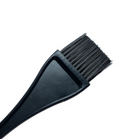 Outils de salon de coiffure avec logo personnalisé, 3 pièces, pinceaux à teinture pour cheveux jetables noirs et bol à teinture pour cheveux