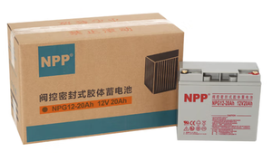 แบตเตอรี่เจลแบบไม่ต้องบำรุงรักษา NPG12-24Ah 12V 24AH แบตเตอรี่ตะกั่ว-กรดสำหรับเก็บพลังงานในห้องสื่อสาร ระบบสำรองไฟฟ้า (UPS) NPG12-20Ah NPP - Product Image 5