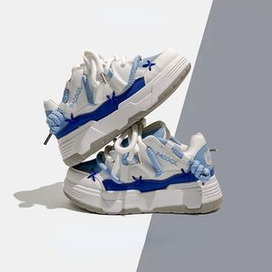 Non Zapatillas De Mujer Dropshipping Thick Sole Casual Sport Shoe De Mujer Women 2024 Platform Sneakers - Product Image 1
