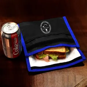 Saco térmico reciclado RPET promocional para almoço com pino saco térmico isolado