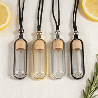 Diffuseur de parfum suspendu pour voiture, flacon en verre vide transparent sérigraphié, pour huiles essentielles et aromathérapie