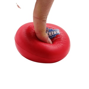 <b>Hot</b> Sale <b>Red</b> PU Heart Shaped Stress Ball Promotional Toy - Product Image 5