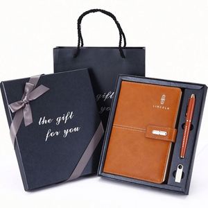 Regalos para Personal, Empleados, Clientes, Cuaderno A5, Kits Ejecutivos de Oficina, Juego de Regalo Corporativo de Lujo, Artículos Promocionales de Acero Inoxidable - Product Image 3