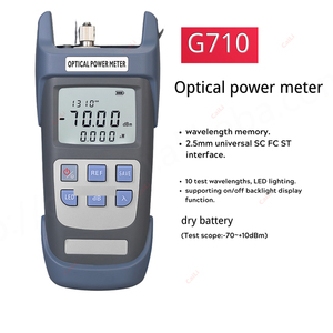 Kit de herramientas de fibra óptica, Kit de herramientas Ftth, localizador, medidor de potencia FTTH con cuchilla iluminada, herramientas de falla óptica, Kit de herramientas de fibra óptica - Product Image 2