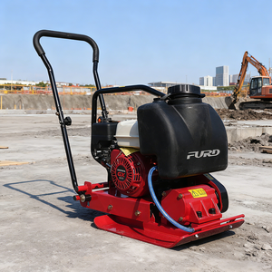 Kompaktor Tanah Aspal Mini Bertenaga Bensin, Kompaktor Pelat Tanah Getar Kecil untuk Dijual - Product Image 5