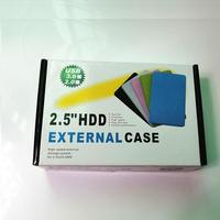 Caja de plástico externa de 2,5 pulgadas SATA a USB 3,0 HDD para PC portátil