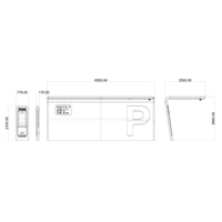 Abri de bus et de vélos intégré pour le transport public, avec stationnement de vélos, auvent de transit, recharge de véhicules électriques, personnalisable OEM, vente en gros, extérieur