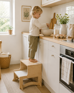 <span class=keywords><strong>Marchepied</strong></span> pour tout-petits, <span class=keywords><strong>marchepied</strong></span> robuste pour bébé avec stabilisateurs amovibles pour l'évier, base large - Product Image 6