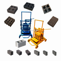 Machines à fabrication de blocs, prix d'usine, petites briques, bon marché, pour les entreprises à domicile