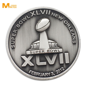 Moneda de desafío de metal personalizada, con efecto de logotipo 3D - Product Image 1