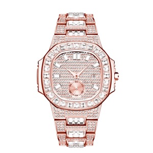 <span class=keywords><strong>Montre</strong></span> de luxe Hip Hot <span class=keywords><strong>Amazon</strong></span> sertie de diamants colorés, <span class=keywords><strong>montre</strong></span> à quartz carrée, étanche, montres pour femmes, <span class=keywords><strong>montre</strong></span>-bracelet en alliage pour femmes - Product Image 2