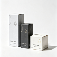 De Diseño Conceptual a Producción: Cajas de Papel Personalizadas para Cuidado de la Piel con Ventana, Estampado en Relieve y Opciones de Acabado Detallado