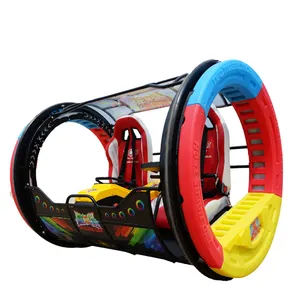 2024 Funsapce Double Player Happy Rolling Car Rotation 360 Degree Happy Cars For Playground