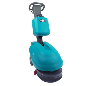 SJ350 Elektrischer Bodenreiniger mit Handlauf Manuelle Bodenkehrmaschine Reinigungsgerät mit CE - Product Image 4