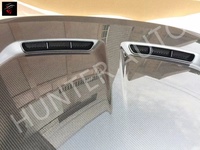 Capot moteur en fibre de carbone de style SVR pour Range Rover Sport 2014-2020, matériau en fibre de carbone
