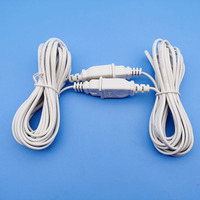 Cordon d'extension de surveillance de 45 m, fil de cuivre, prise de connexion pour ventilateur de plafond, ligne droite pour ventilateurs électriques